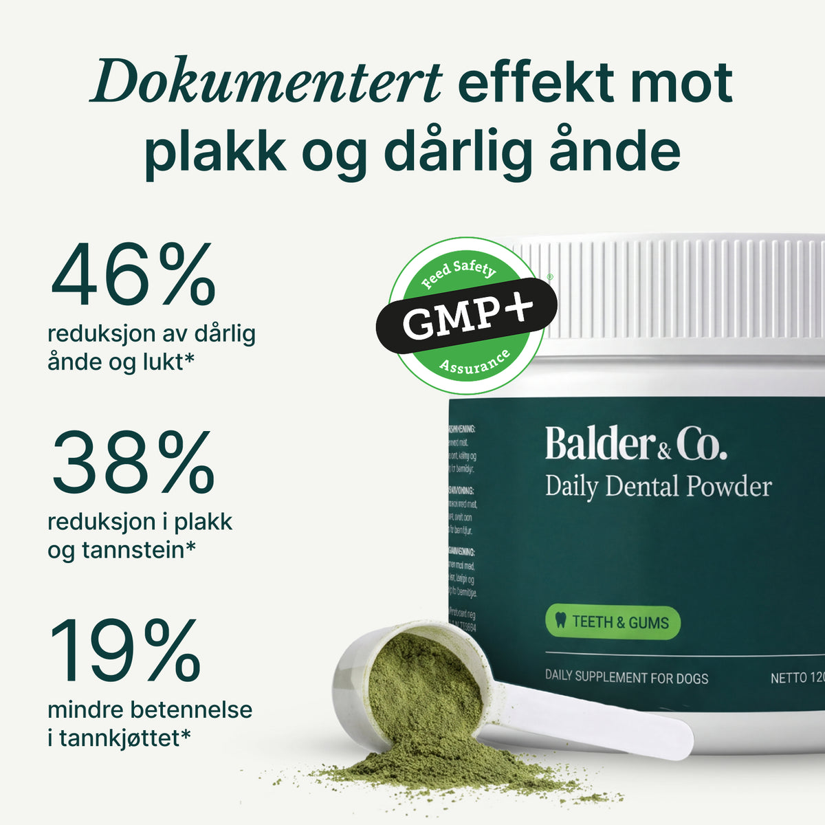 Probiotisk algepulver